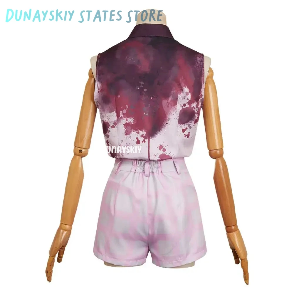 Костюмы для косплея Алисы розовый топ брюки повязка на голову комплект