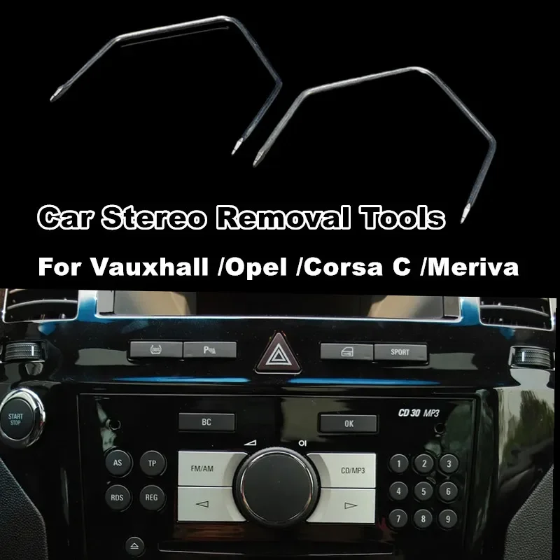 

2 шт., автомобильная магнитола для Vauxhall Opel Corsa C