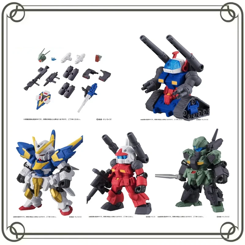 Фото BANDAI GUNDAM капсульные игрушки MSE 06 Старк Джеган Victory2 GUNDAM фигурка аниме сидящая серия Совершенно новый подлинный в полке №1