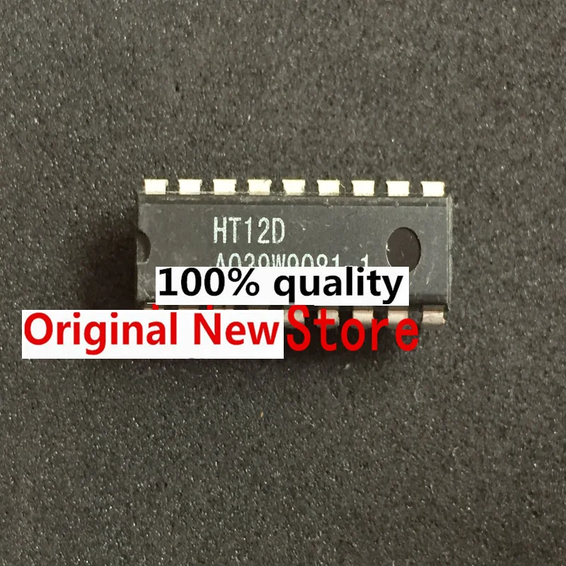 

2 unids/lote HT12D HT12E ( 1pcs HT-12D + 1pcs HT-12E ) DIP-18 IC chipset Original