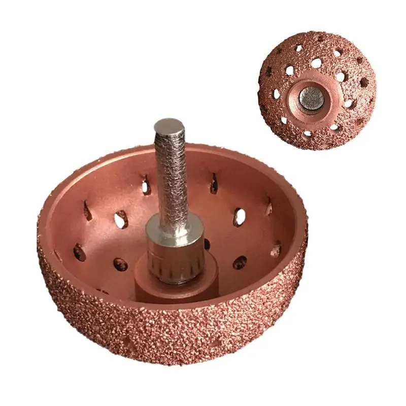 

Grinding Head Tire Polished Ball Bowl Type Grinding Head Buffing Wheel Coarse Grit Tire Buffer For Vehicle Repair Tools Suitable