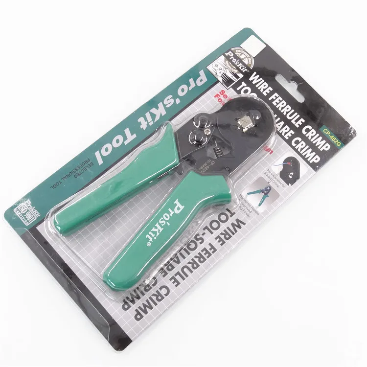 Pros'kit CP-462G Tube-Type Terminal Crimping Pliers Terminal Pliers Crimping Pliers Crimping Pliers 4-Sided CP462G