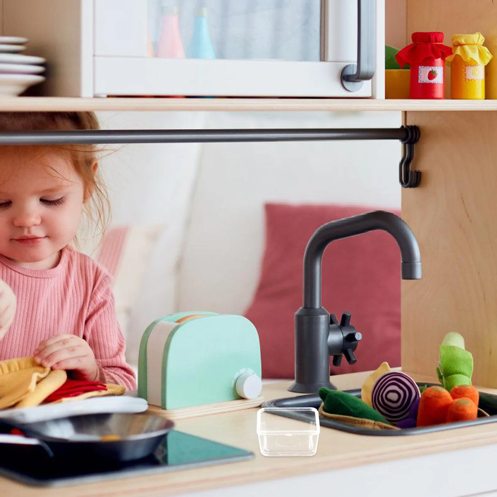 4 шт. коробка для хранения игрушек дом мини-поделки кухонный декор украшение