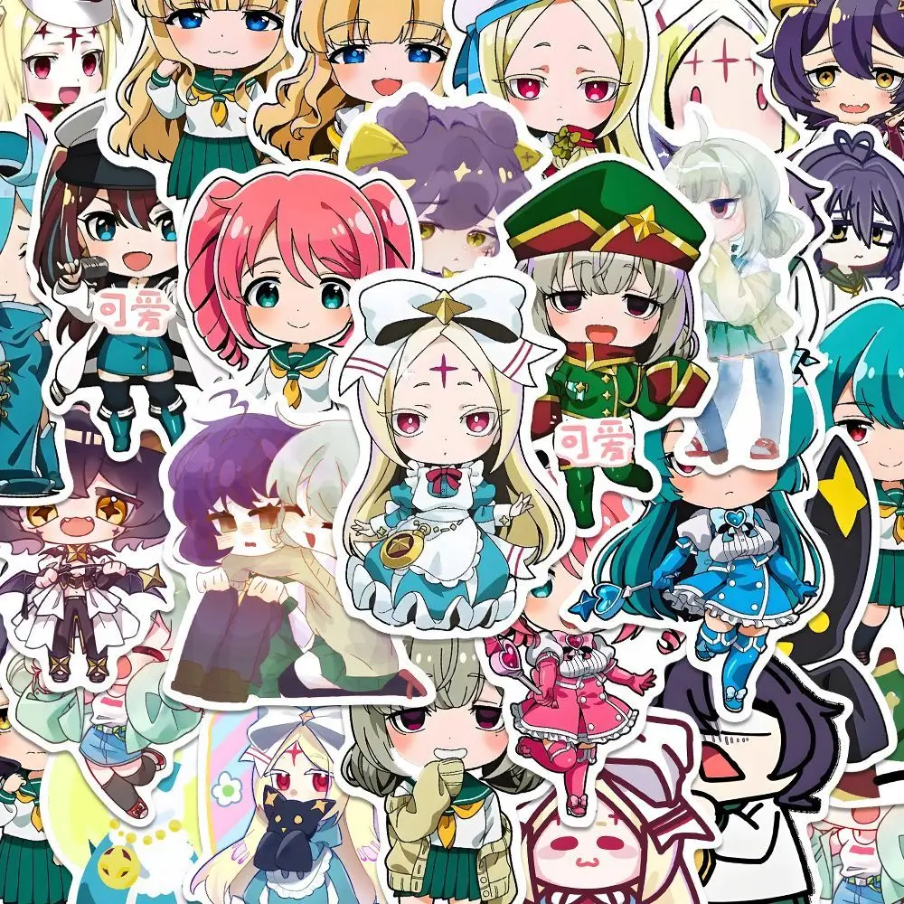 Наклейки для девочек Gushing Over Magic постер фото аниме наклейки Детские канцелярские