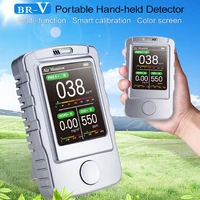br v6 portable hand held detector multi function smart calibration color screen nano antibacterial br v high precision detector