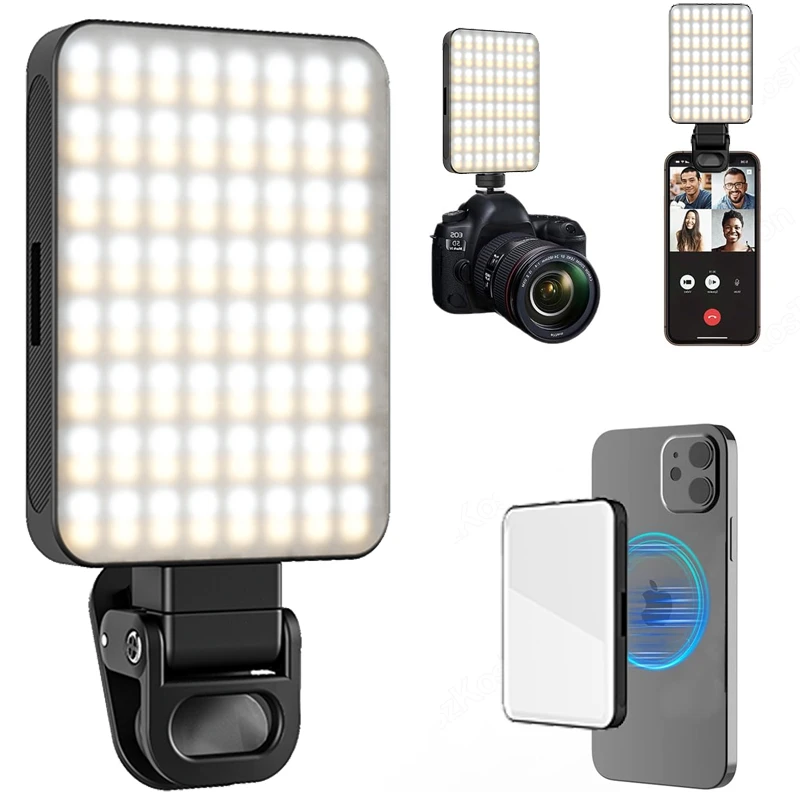 Магнитный Мини-светильник Для Селфи iPhone Magsafe Портативная Лампа Планшета Ноутбука