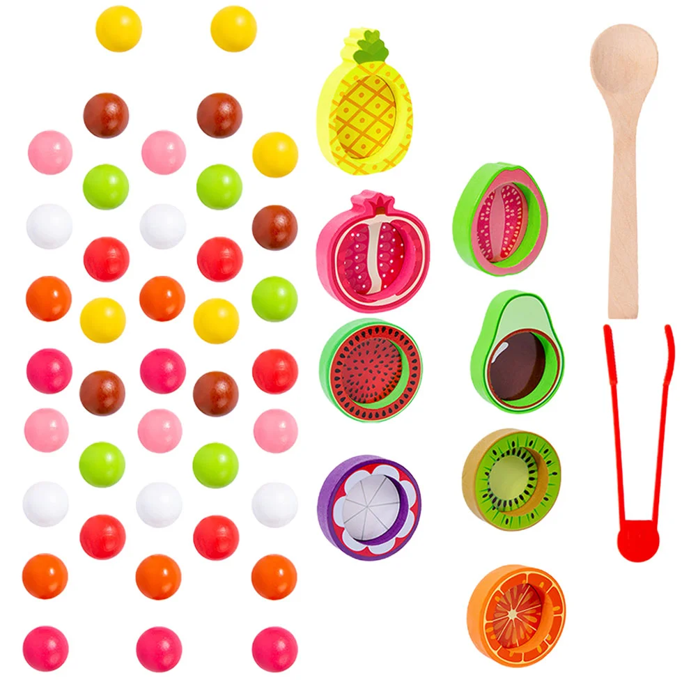 

Children's Toys Learning For Toddler Categories Kids' Clip Beads Puzzle Wood Wooden Game Montessori