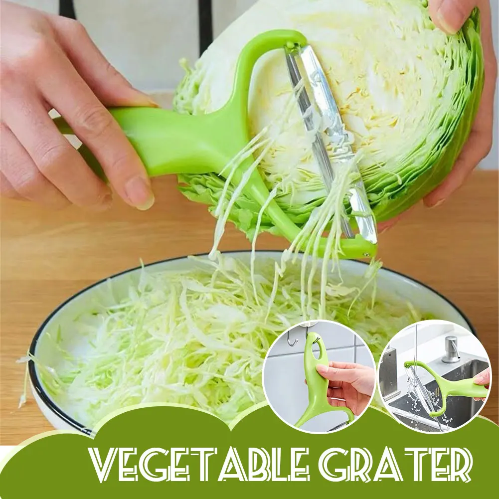 

Peeler Cabbage Shredder Vegetables Graters Fruit Peeler Knife Salad Potato Slicer Wide Mouth Kitchen Accessories Cooking Tools