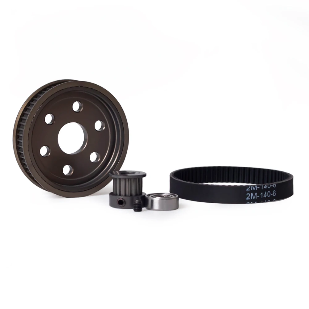 3.17/5.0 Low Noise Belt Drive Conversion Kit Transmission Gears System for 1/10 RC Crawler Car Axial SCX10 II 90046 Upgrade Part - купить по