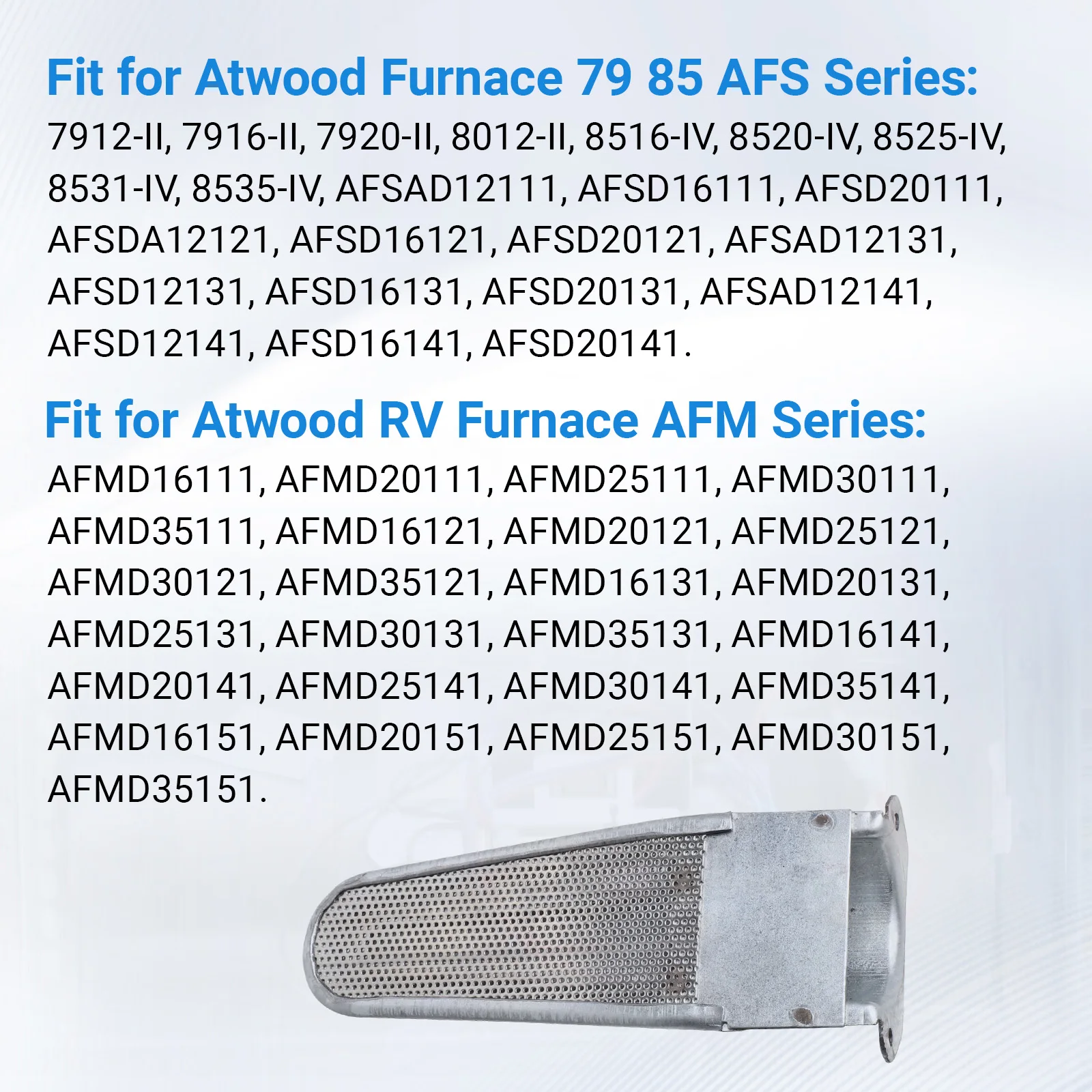 Фото Для печей серии 79 85 AFM AFS AFL DFS Комплект горелки для автофургонов для печей Atwood Hydro Flame Furnace Головка горелки для автофургонов 30268 36043 №5