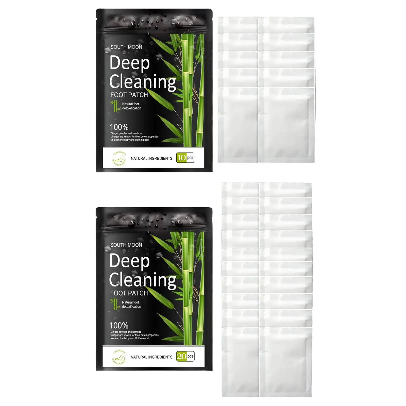 

Cleansing Foot Pads Ginger Powder Relieve Fatigue Stress Foot Care Patches for Feet