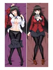 Подушка Kakegurui 50*180 см, соблазнительная йоли джабами юмеко, косплей дакимакура, японская модель, кавайная девушка, обнимающая тело Otaku Pilow