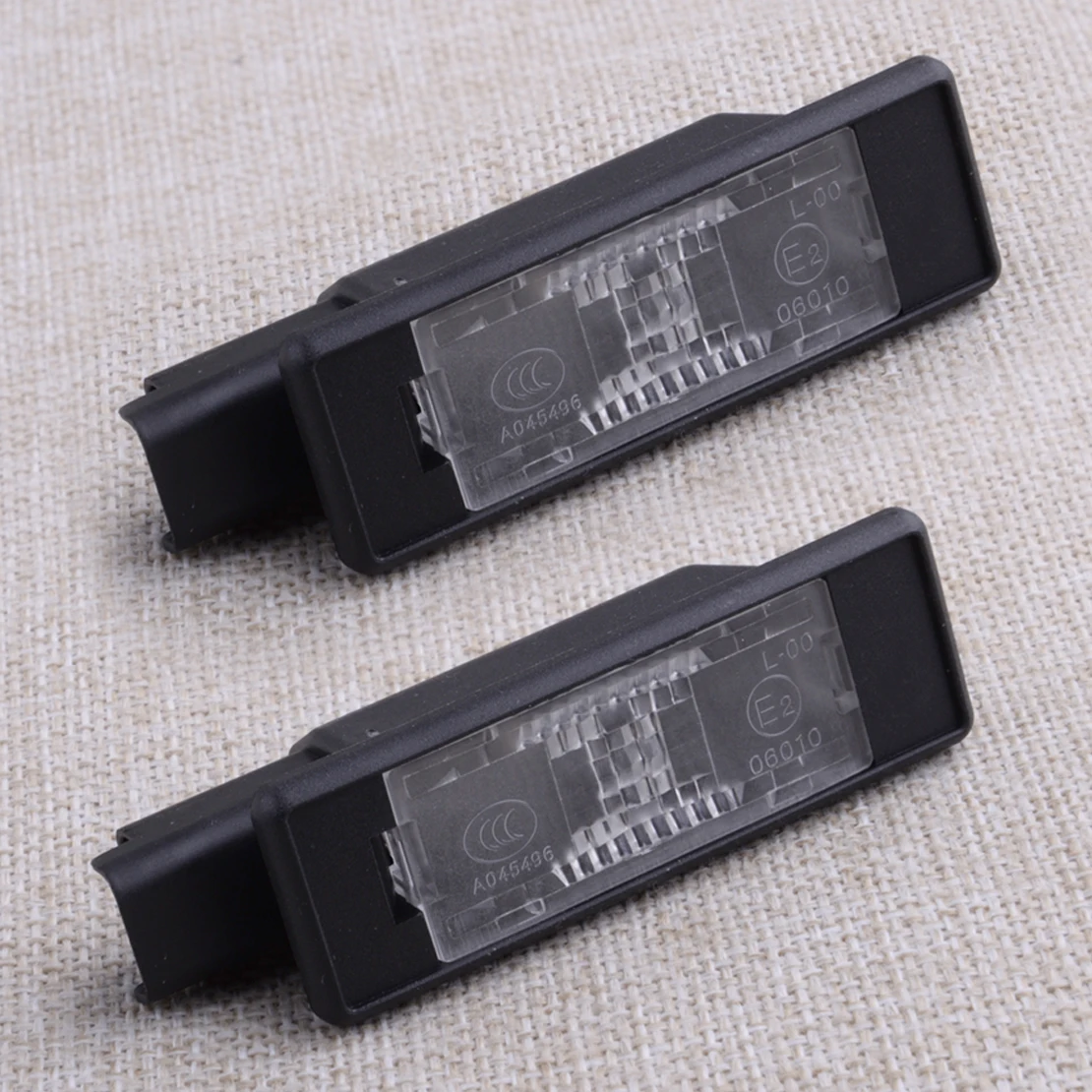 Задний номерной знак 6340F 0 2 шт. фонарь подходящий для Citroen C2 C3 C4 C6 Peugeot 106 1007 207 307 308 3008