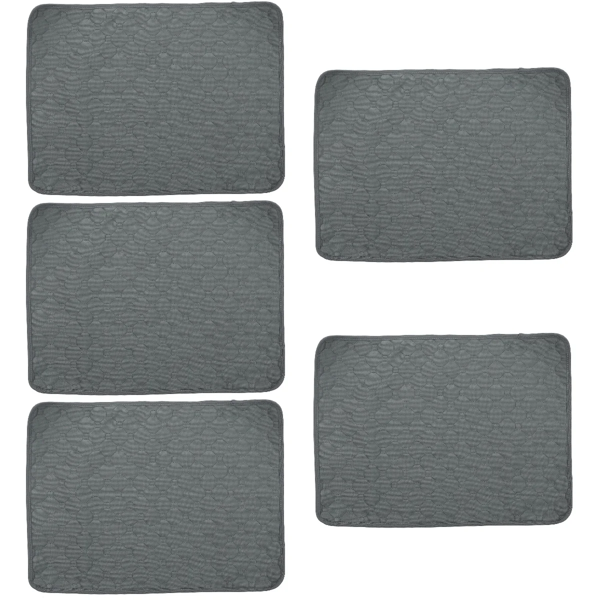 

5pcs Washable Dog Pee Pad Pets Pee Pad Dog Mat Washable Dog Pee Mat Pet Pad