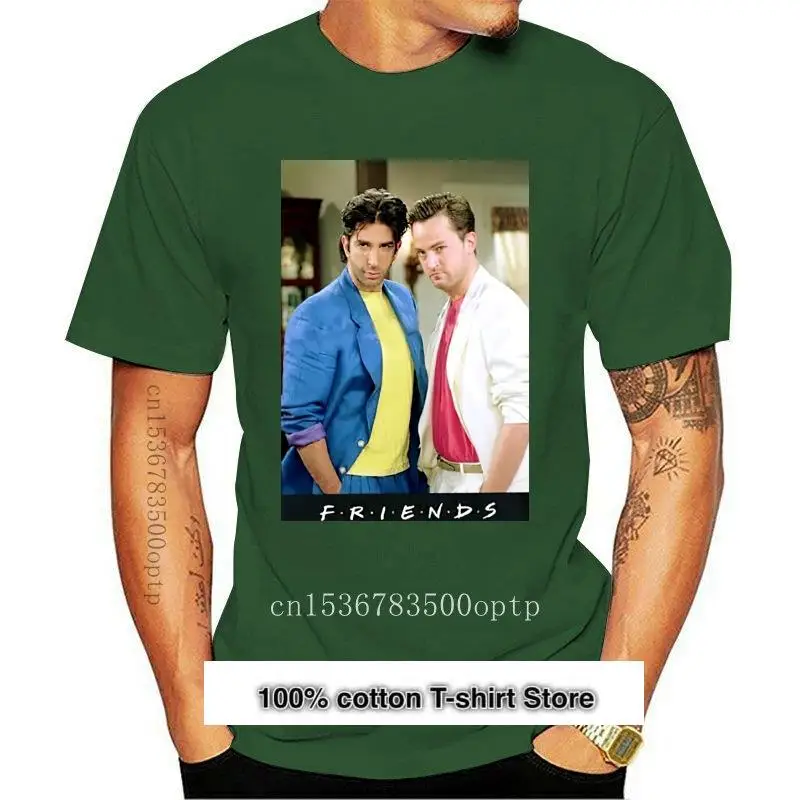 

Camiseta de la Universidad de Ross y Chandler para hombre, camiseta de New Friends