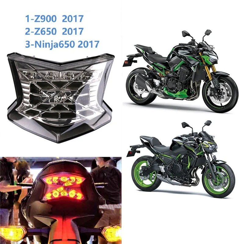 Задний светодиодный сигнал для мотоцикла фонарь поворота задний свет встроенный