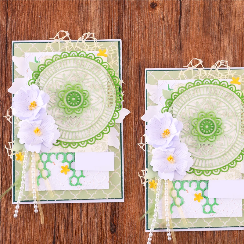 

Baroque DIY Metal Cutting Knife Die Scrapbook Greeting Card Bookmark Decorative Craft Embossed Knife Die Stamp and Die 2022