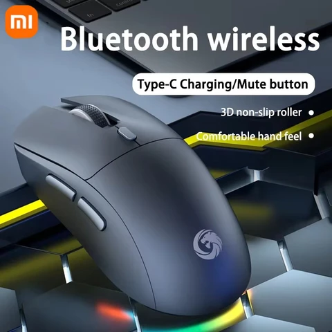 Модель Xiaomi MIJIA 2, беспроводная игровая мышь, гипсоскоростная, 1600 точек на дюйм, 2,4 ГГц, сверхлегкая геймерская мышь, перезаряжаемая, яркий задний фонарь, новинка