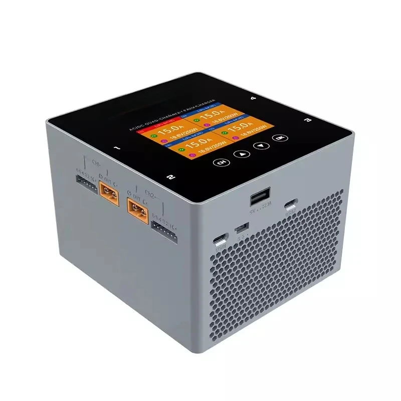 Умное зарядное устройство HOTA F6+ ACDC AC500W DC250Wx4 15Ax4 для аккумуляторов Lipo, LiIon, NiMH (art.: 3920daa5bd43b) - 3920daa5bd43b