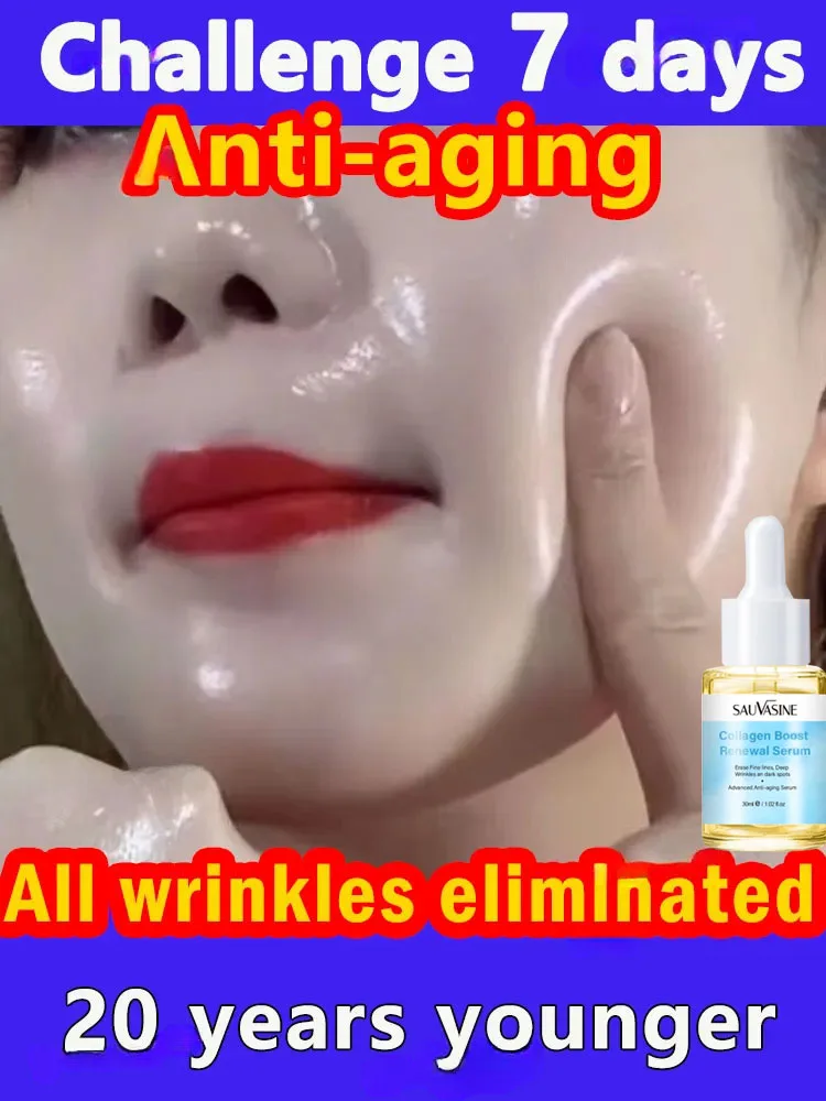 

Collagen Wrinkle Removal Serum Fade Fine Lines Firming Lifting Improve Pigmentation Anti Puffiness Moisturizing Beauty Skin Care