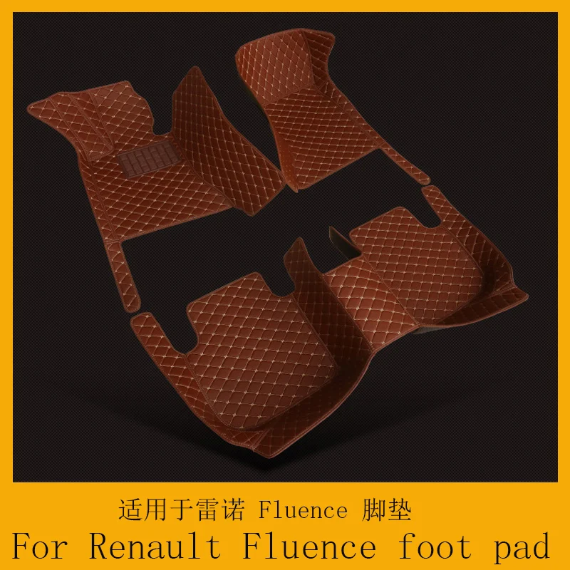 

Подставка для ног Renault Fluence, комфортные и прочные автомобильные противоскользящие подставки, Автомобильный Ковер 2011-2017 выпуска, автозапчаст...