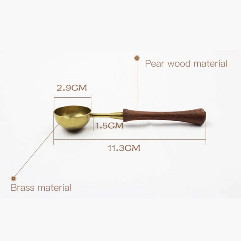 Набор сургучных подогревателей набор печатей деревянная ручка плавильная ложка