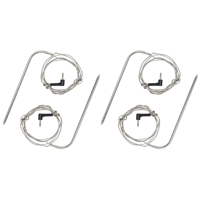 

4Pcs Replacement High-Temperature Meat Probe for Pellet Grills and Pellet Smokers Compatible for Pit Boss Grills