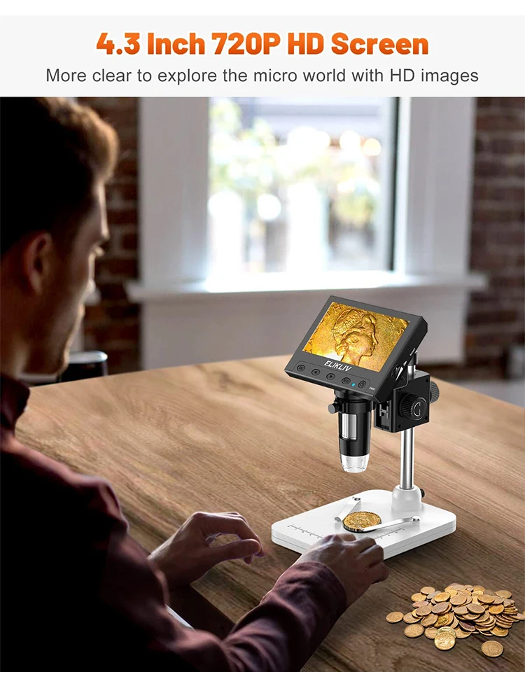 Elikliv Цифровой Микроскоп Edm4 4