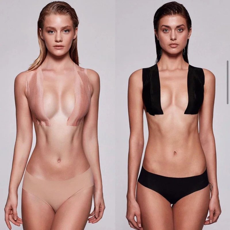 Невидимые накладки на грудь для женского нижнего белья бюстгальтер пуш-ап