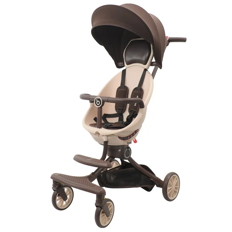 Baby Good V18 Semi-recumbent Baby Artifact High-view One-click Car Four-wheeled Stroller Wholesale