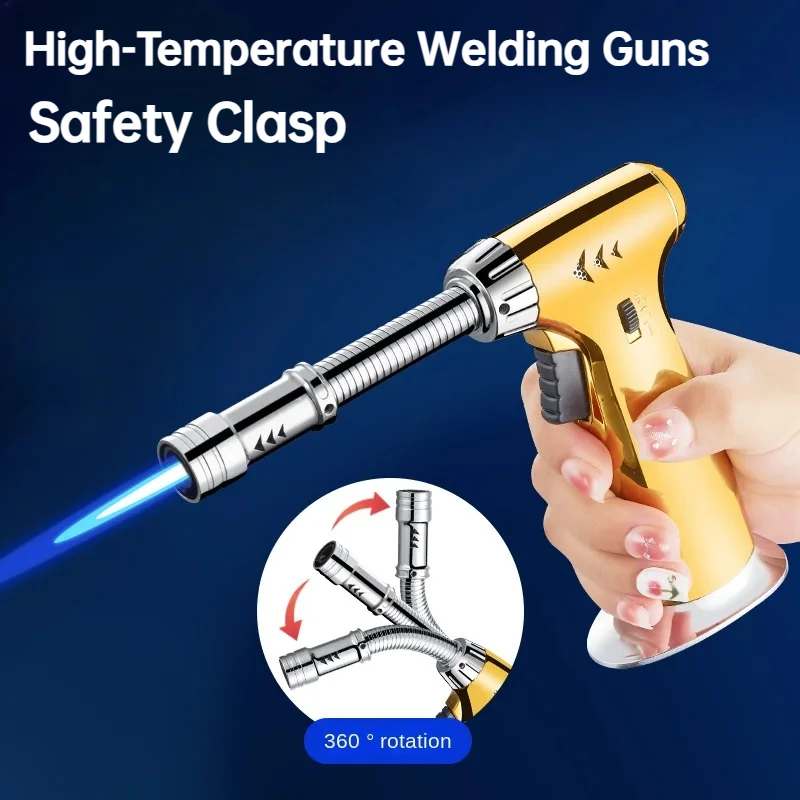 Металлическая Бутановая лампа-зажигалка для барбекю