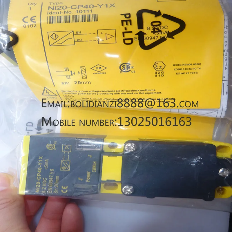 Новый в наличии датчик приближения высокого качества NI20-CP40-Y1X/S97 /S100 NI35-CP40-VP4X2