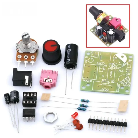 LM386 Мини-плата усилителя мощности для Arduino