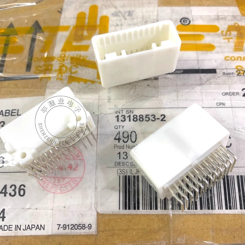 

2-5 шт. 1318853 -2 TE/AMP Оригинальный 24-контактный автомобильный разъем с шагом 2,2 мм, разъем корпуса держателя контакта