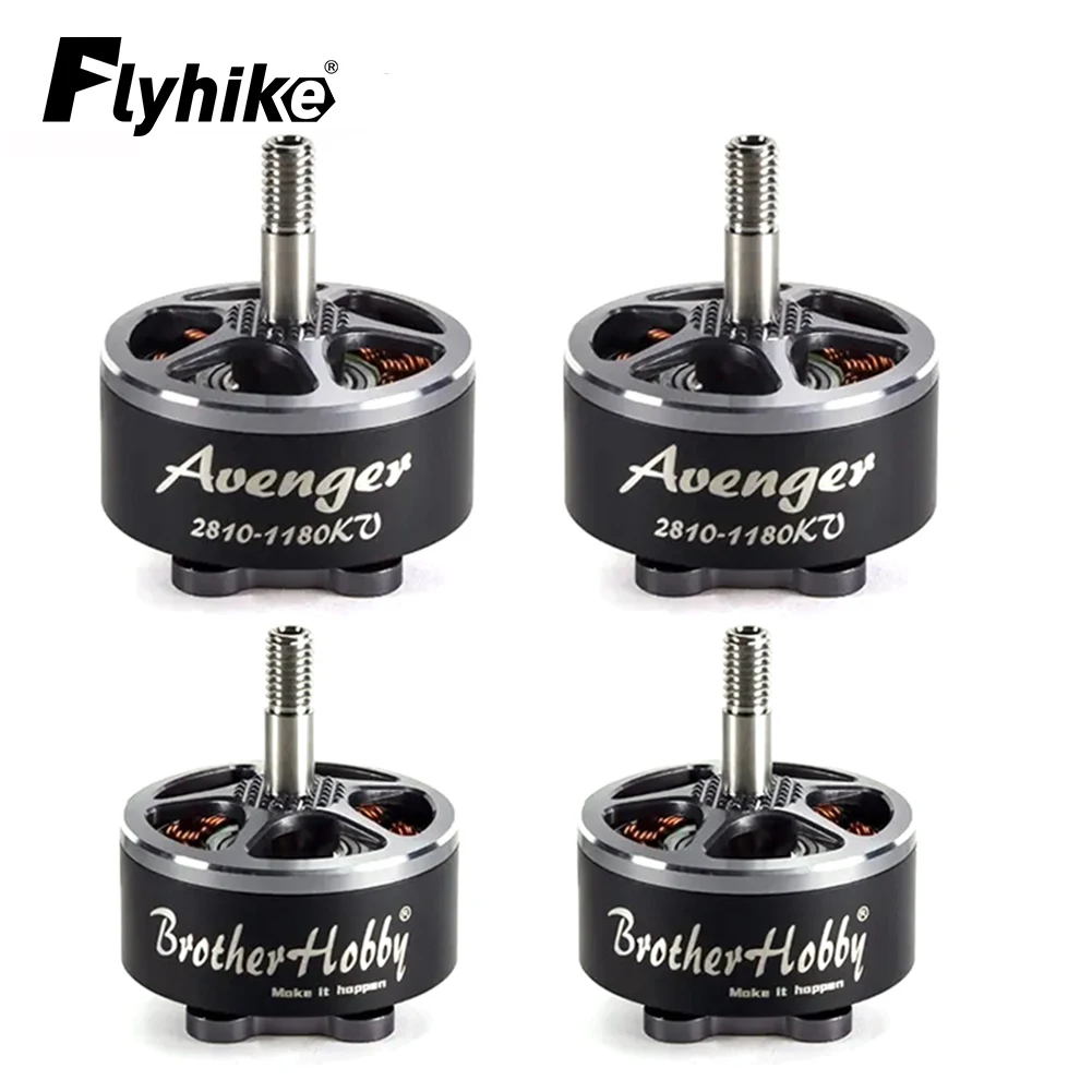 

1 / 2 / 4pcs Brotherhobby Avenger 2810 900KV 1180KV 1500KV 1350KV Беспроводной двигатель для многовертолетного RC FPV