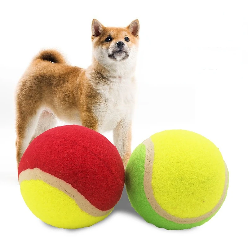 

Pet Toy Tennis Medium To Large Dog Pet Toy Chewing Training Toy Ball Dog Toys