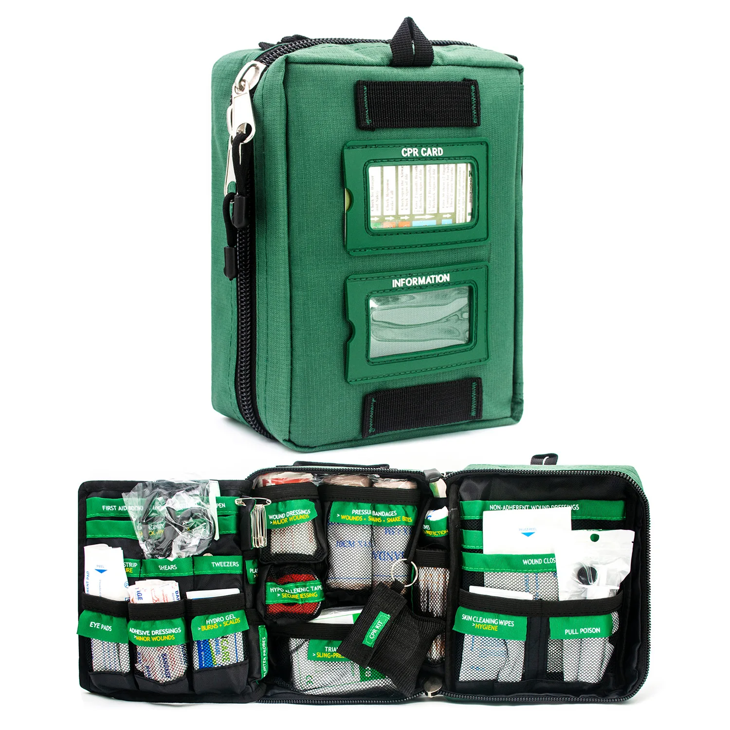 First Aid Kit Bag  Emergency Medical Rescue Survival Kits Outdoors Hiking Survival Kits Handy First Aid Kit Bag