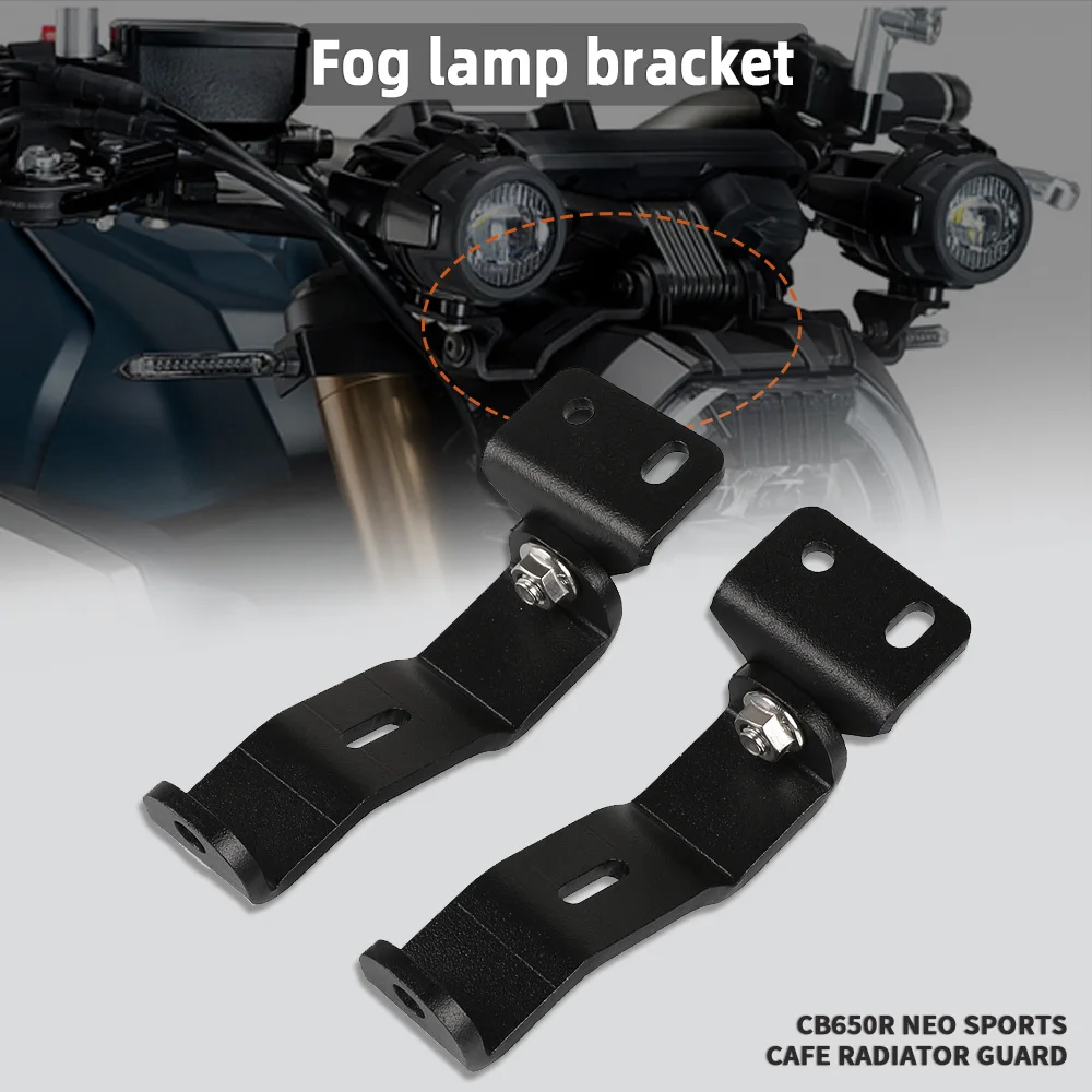 

CB 650R CB650 R 2019 2020 2021 Motorcycle Accessories Fog Lights Bracket FOR Honda CB650R LED Auxiliary Fog Light Driving Lamp