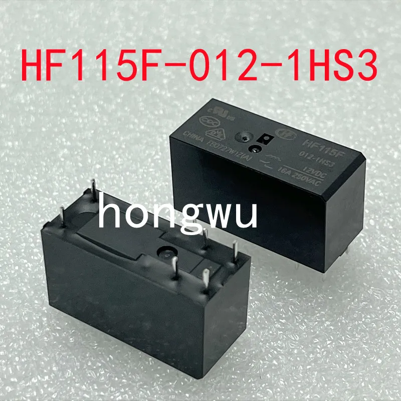 

Реле HF115F-012-1HS3 12В 16А 6 контактов