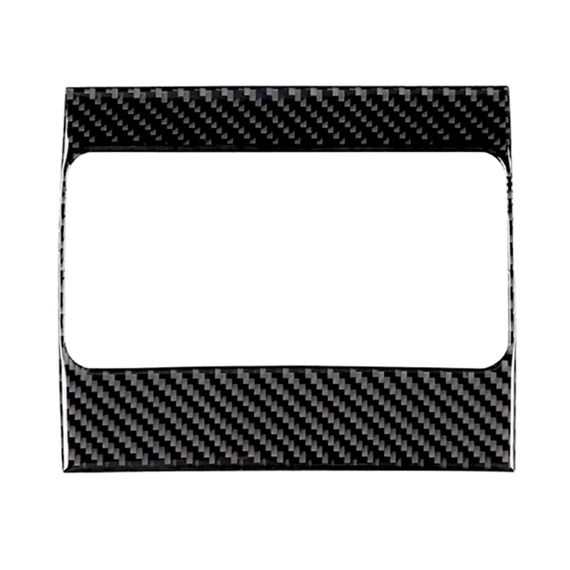 

For Toyota Land Cruiser Prado 2010-2018 Carbon Fiber Rear AC Outlet Air Vent Trim Frame Cover Sticker Car Accessories