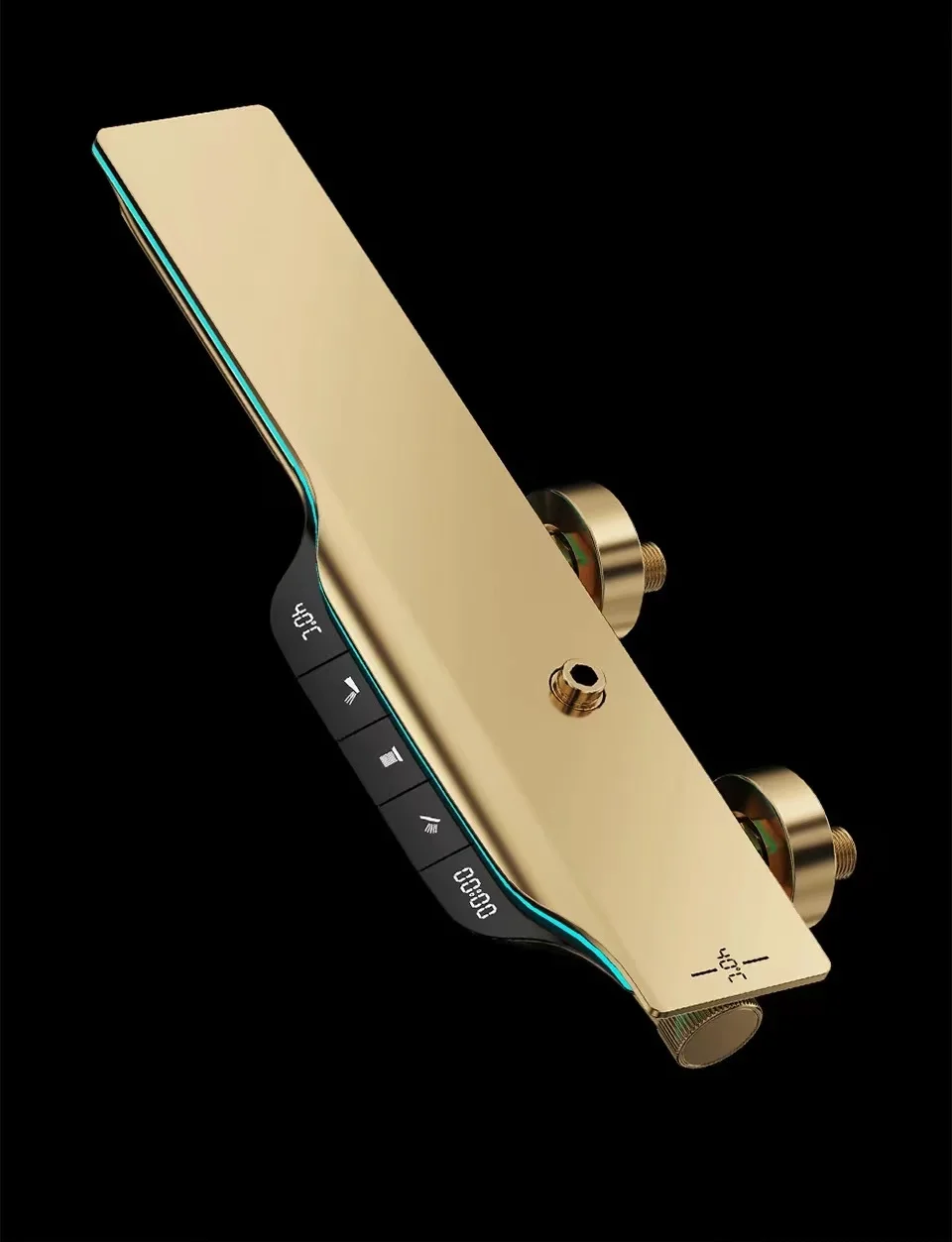 MYN Tiktok модный роскошный золотой настенный держатель для ванной комнаты с горячей