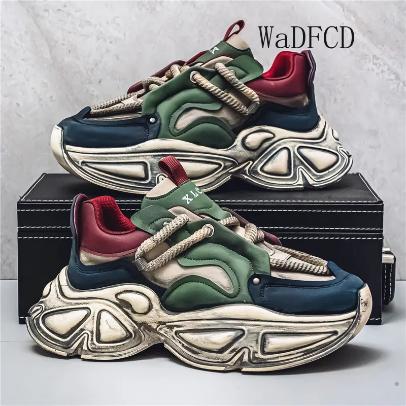 Массивные кроссовки мужская дизайнерская спортивная обувь модная повседневная