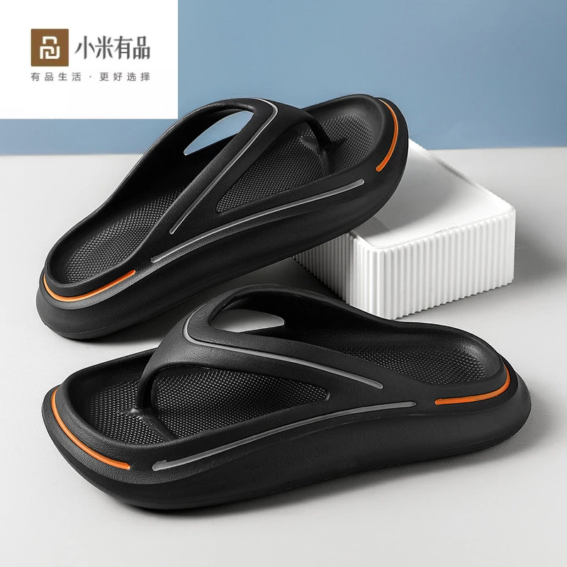 

Men's Flip Flops Wear-Resistant Non-slip Fashion Breathable Trendy All-match Comfortable Waterproof Casual Slippers Summer Main
