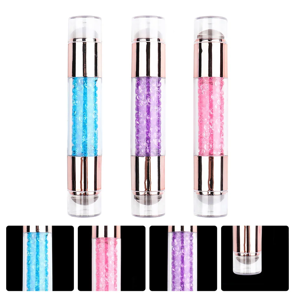 

Nail Stamperjelly Tool Nailssilicone Clear Head Stamping Acrylic End Double Heads Polishkit Stencil