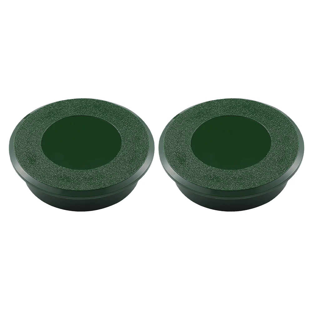 2pcs Plastic Golfing Cup Accessories Golfing Practical Tool Green Hole Cup Green Hole Cup for Training