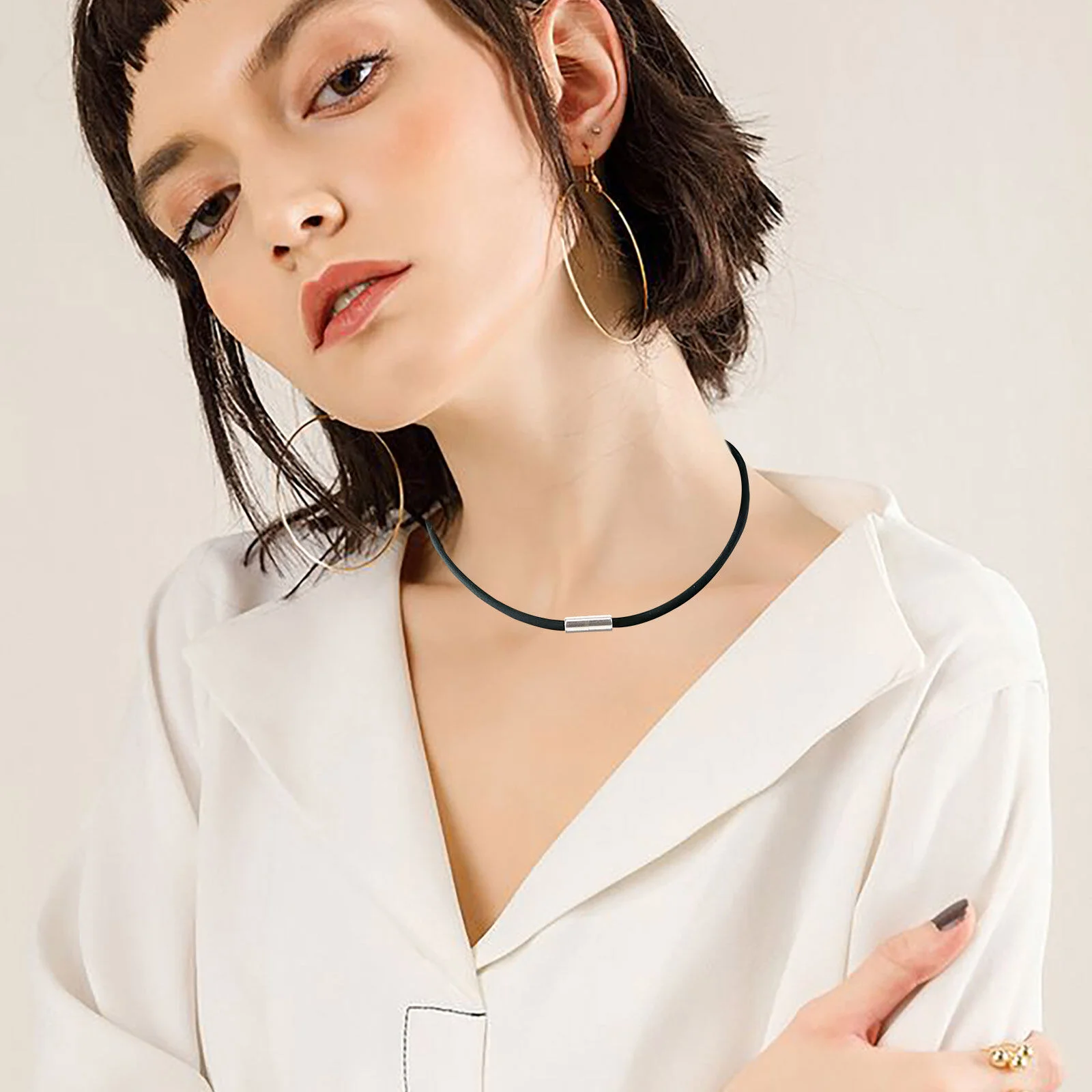 Connector Buckle Screw Buckles Jewelry Necklace Silver Clasp Connectors Tools DIY Accessories