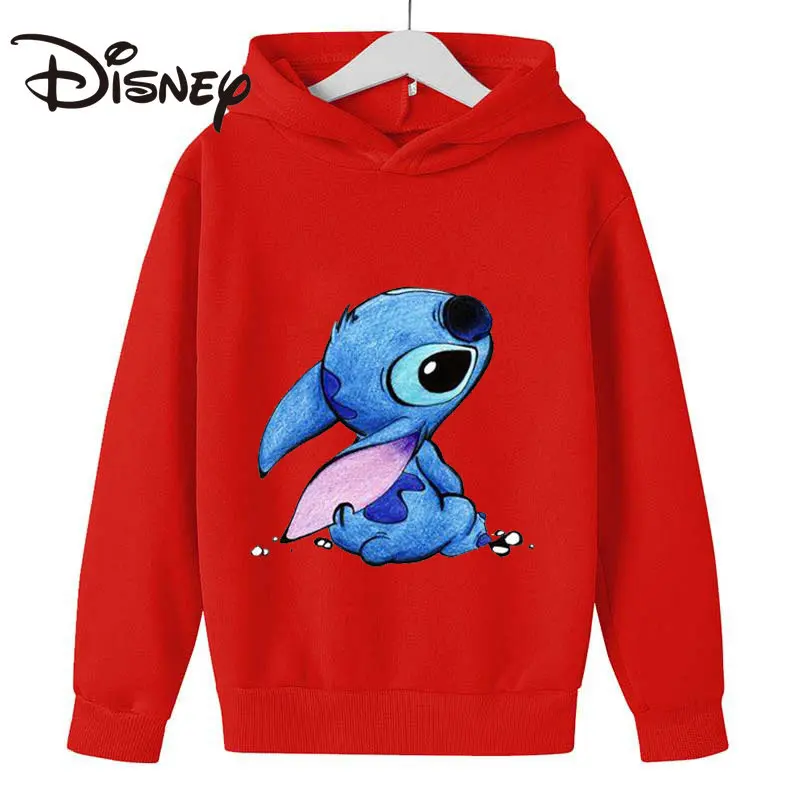 

Disney Steedy Cartoon Hoodies Clothes Child Fashion Print Hoodie Baby Boy Girl Spring&Autumn Kids Sweater childrens Clothes