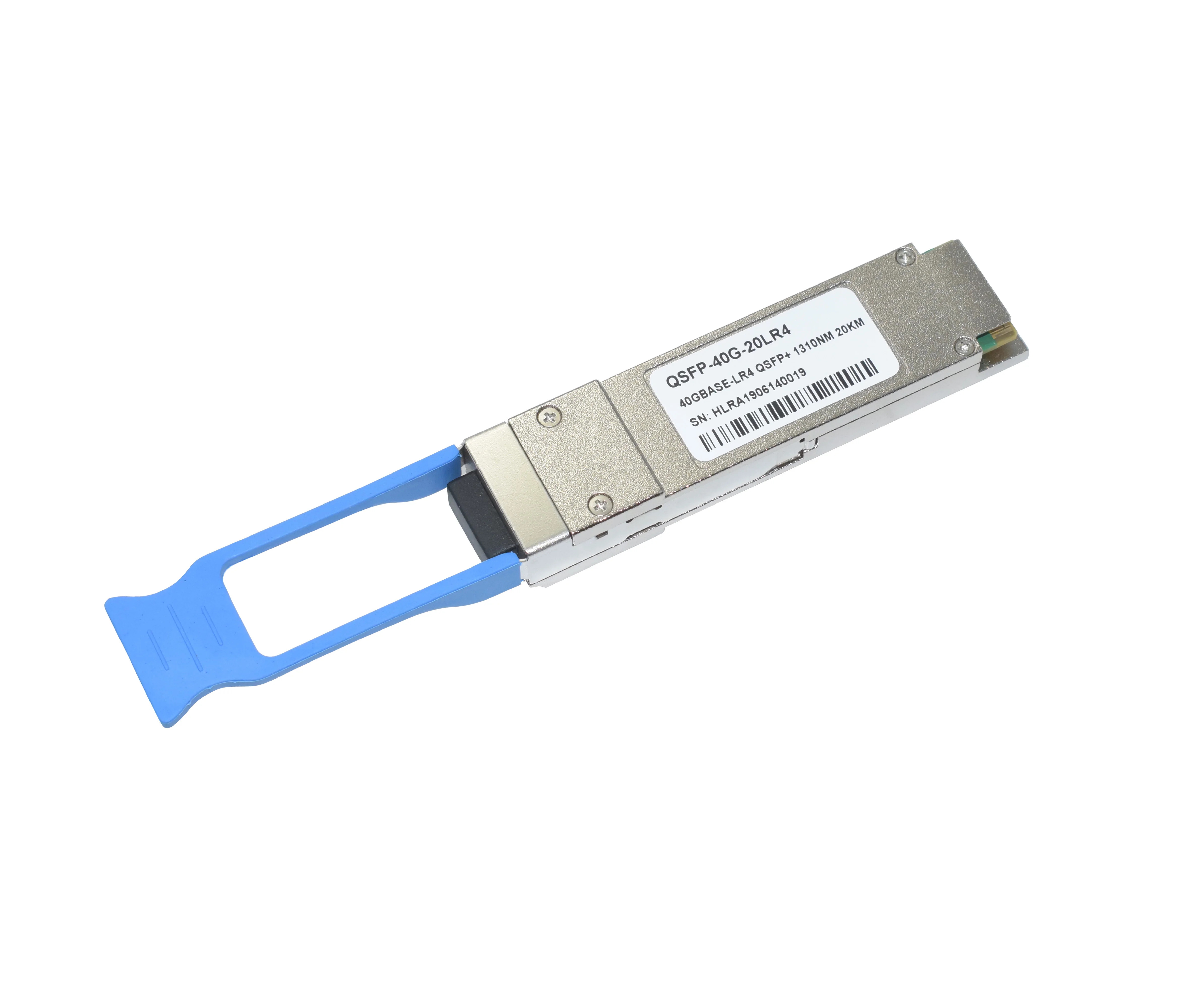 

China factory low price QSFP-40G-LR4 20KM 40G QSFP+ 40GBASE-LR4 SMF 1270~1330nm 1310nm 20KM LC compatible with Huawei