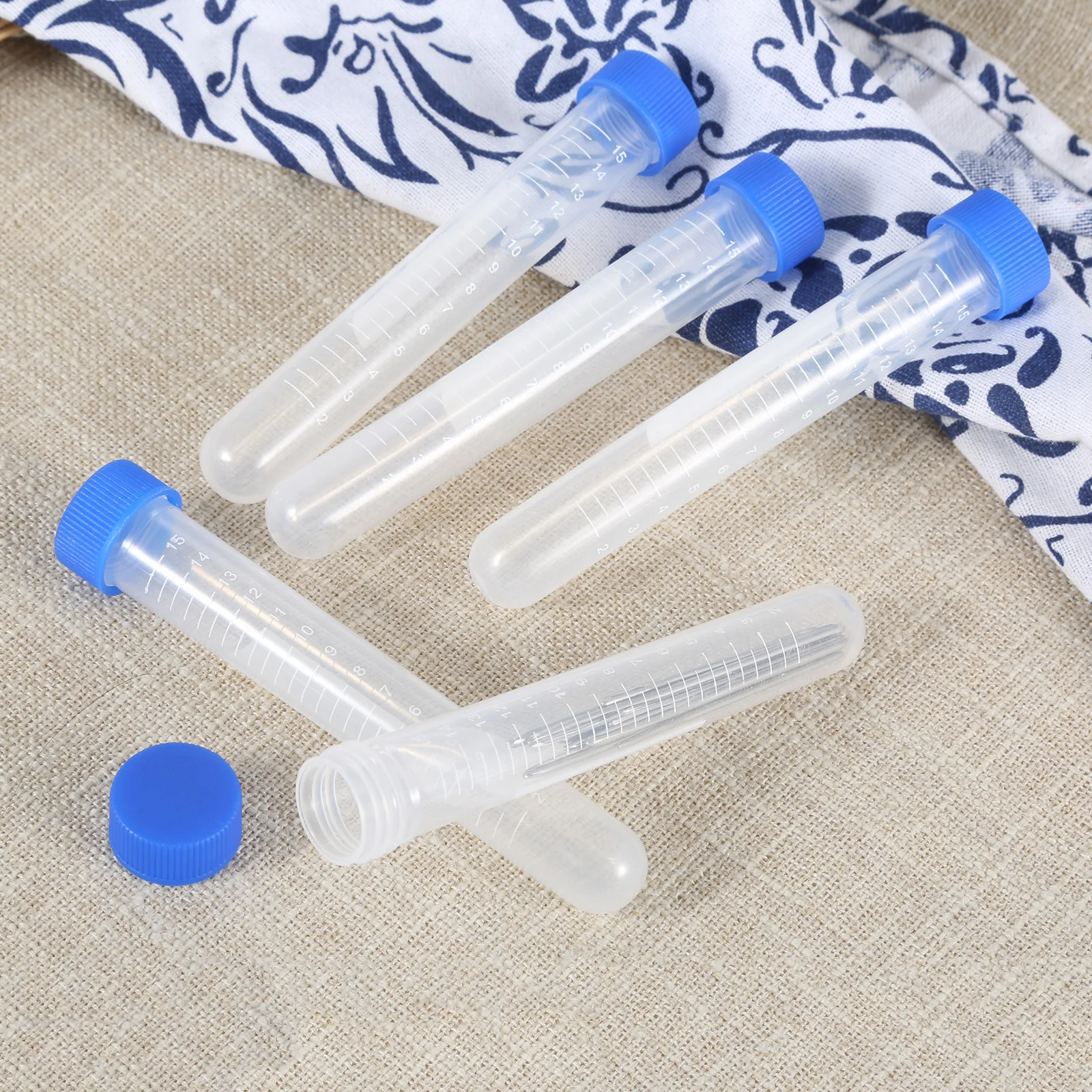 5pcs Sewing Needle Containers Holder Transparent Plastic Multi-purpose Embroidery Felting Needles Bottle Box Case - купить по