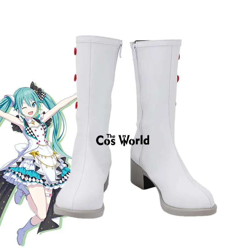 Project Sekai Colorful Stage Feat Miku Anime Customize Cosplay Shoes Boots